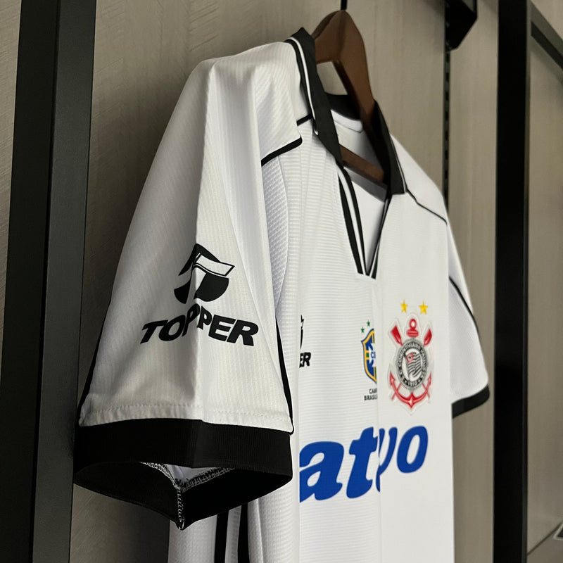Camisa Corinthians Titular I 1999 Branca Retrô